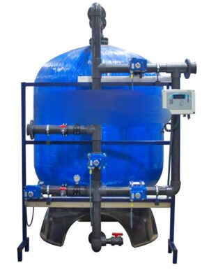 FRP Tanklı Yüzey Borulamalı Kum Filtre Sistemi